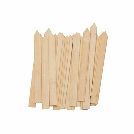 MARQUEE PROTECTION 6 in. Bamboo Wood Plant Label, 24PK MA3242013
